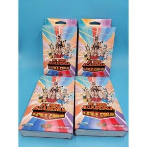 Jasco My Hero Academia The Card Game Heroes Clash Box  (4) boxes